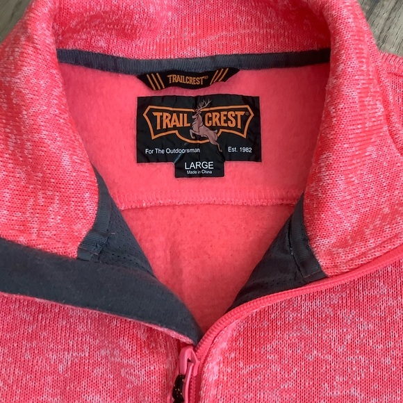 NWOT TrailCrest Front Zip Sweater Fleece Jacket - Picture 5 of 6
